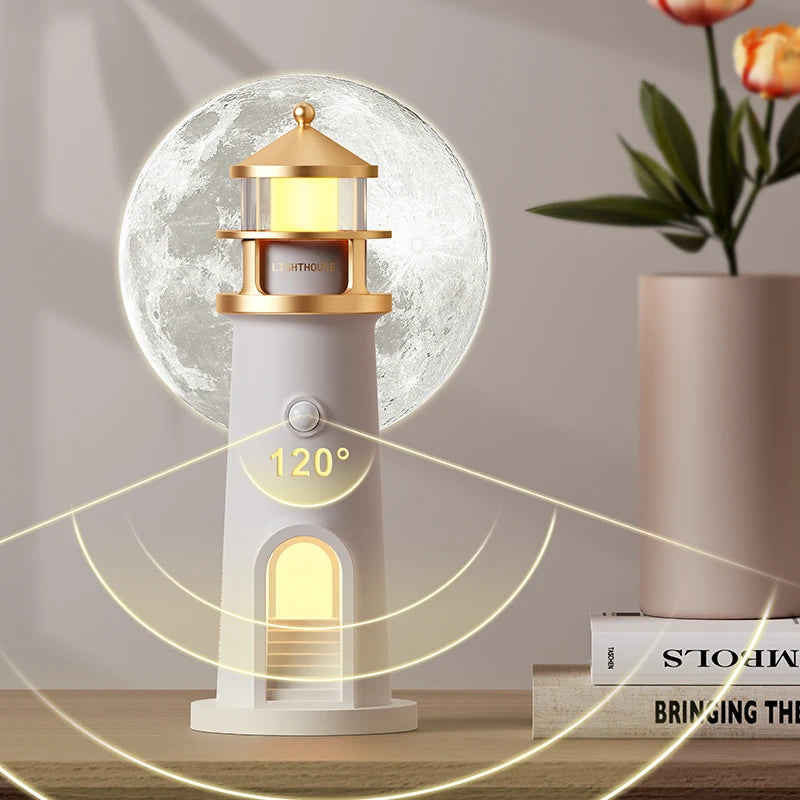 Lighthouse Moon Projection Lamp
