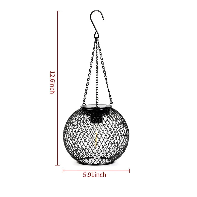 Solar Powered Hanging Lantern
