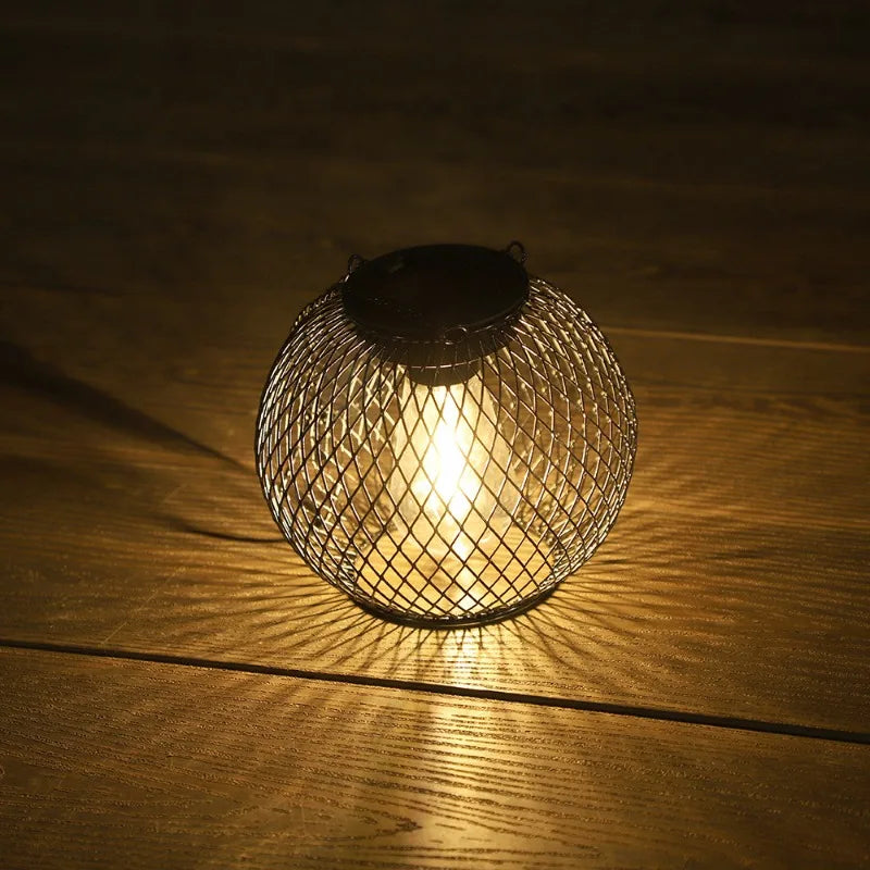 Solar Powered Hanging Lantern