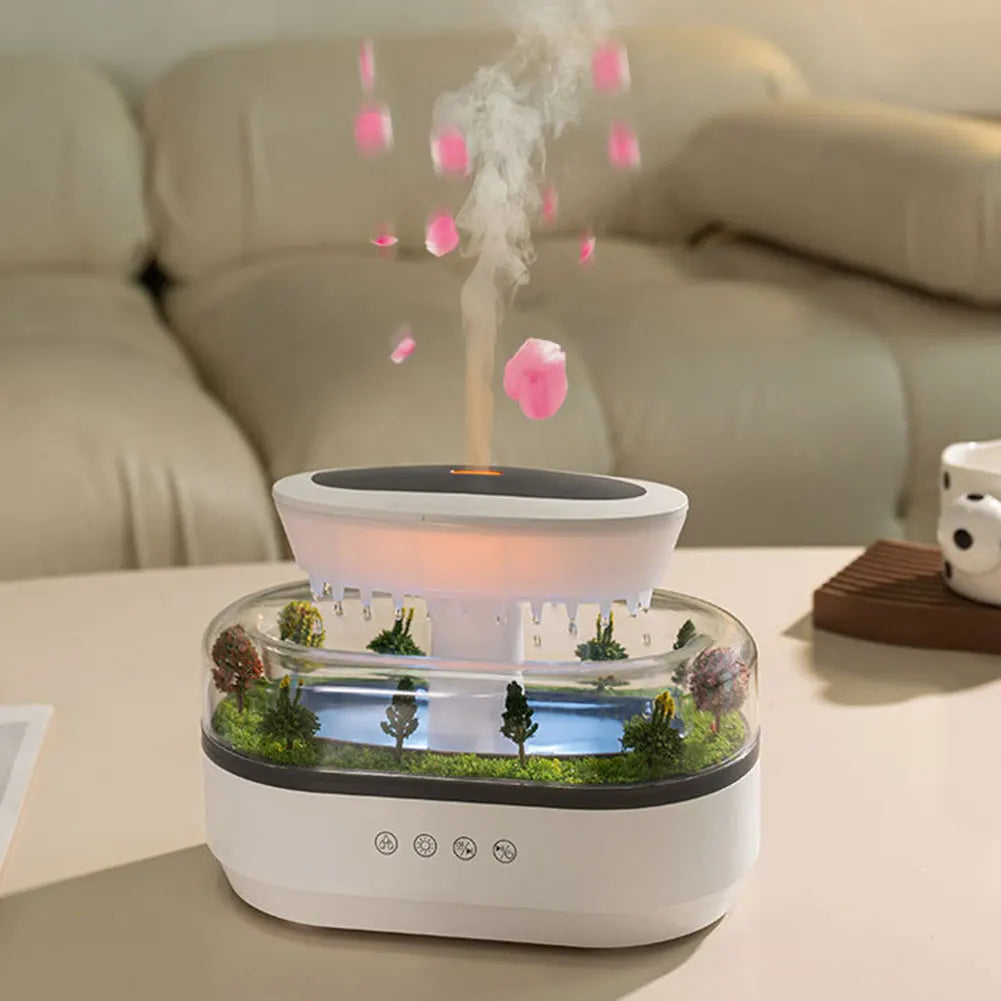 LED Aroma Diffuser & Humidifier Lamps