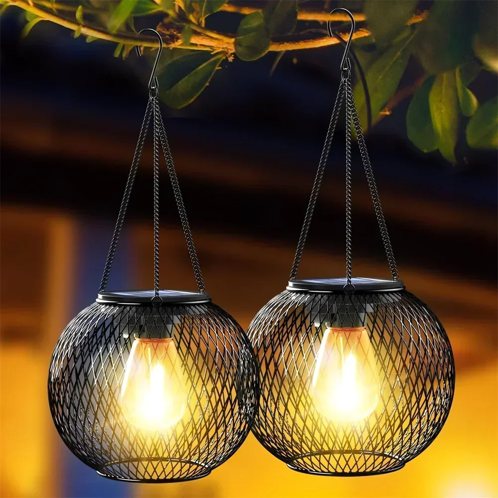 Solar Powered Hanging Lantern